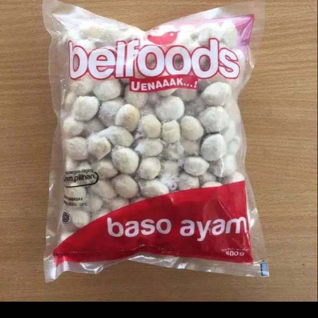 

Belfoods Baso ayam mini 500 gram isi 100 pcs