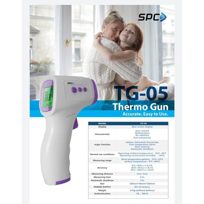 Thermometer SPC TG-05 Thermo Gun SPC TG-05 / Thermometer Infrared TermoGun SPC