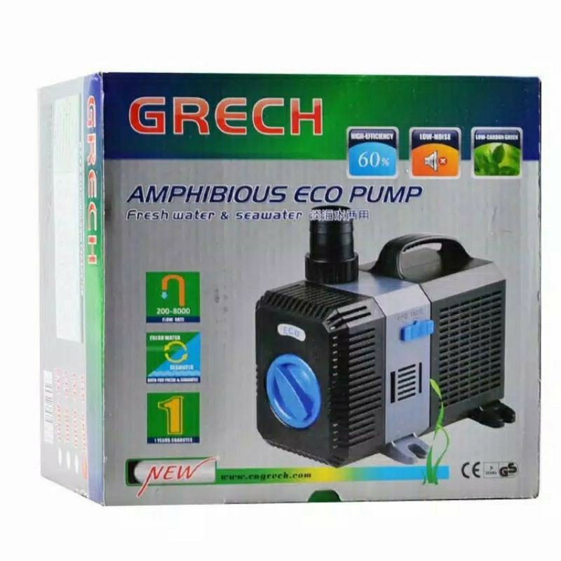 SUNSUN GREECH CTP 3800 Pompa Air untuk kolam, aquaponik, hidroponik SU