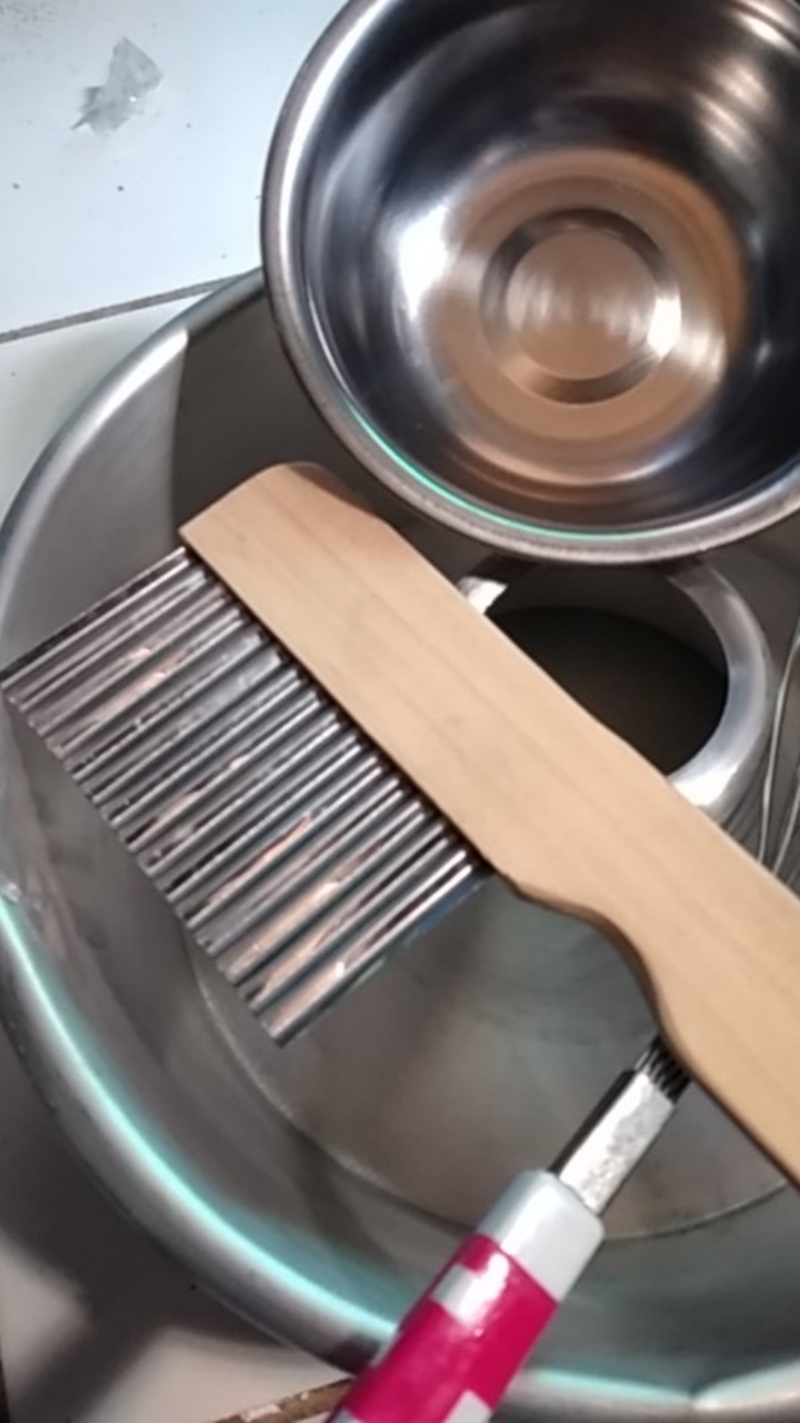 Pisau Acar Stainless Gagang Kayu Dan Plastik