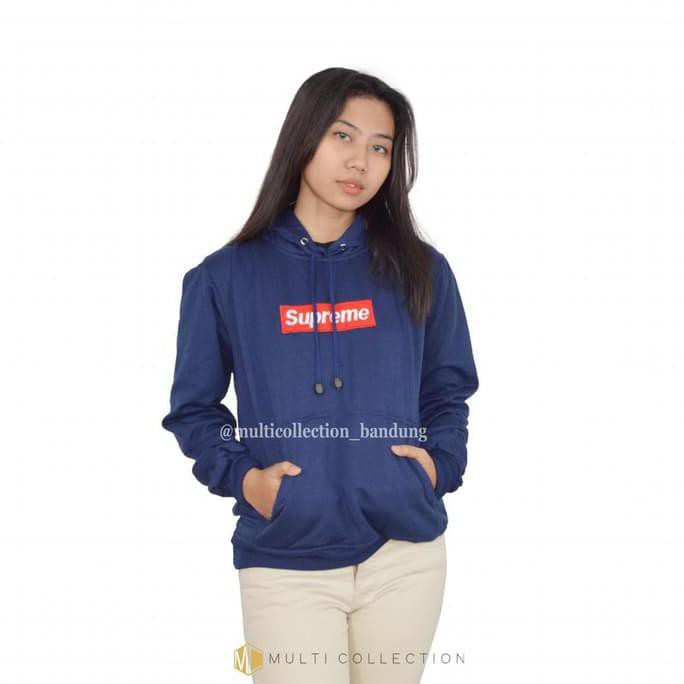 Barang Berkualitas SWEATER SUPREME HOODIE PINK | grosir sweater wanita | sweater hoodie DISKON