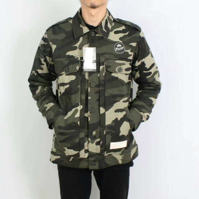 BGSR Jaket Parka Camo Hanzo / Jaket Militer / Jaket Parka Army