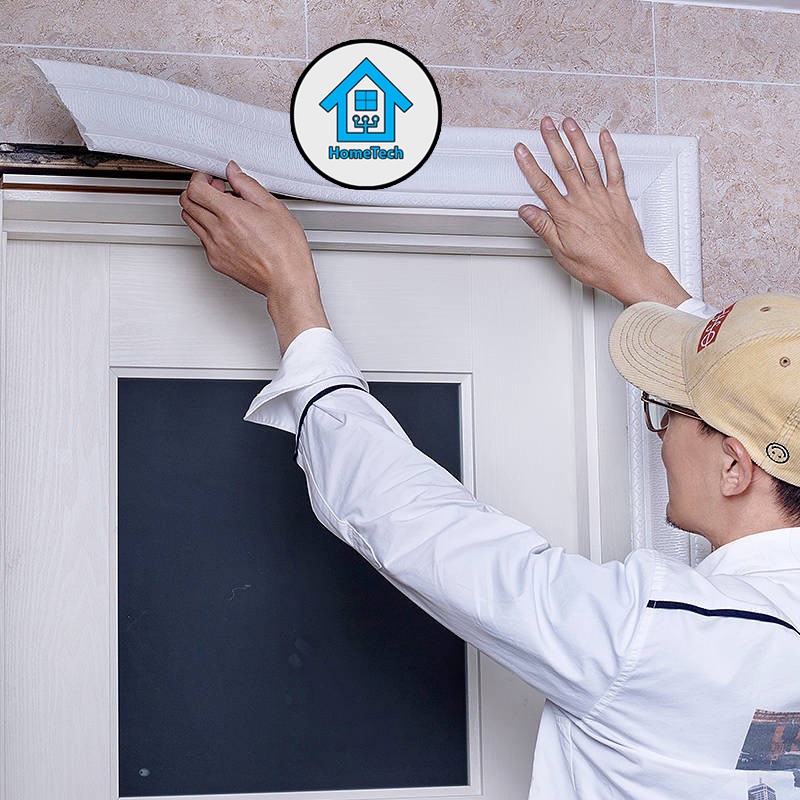 HT Wallpaper Stiker List Wall Paper Wallpaper Wall List Border Sticker Foam 3D-3