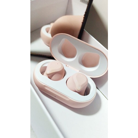 VYATTA AIR BOOM PRO TWS BLUETOOTH WIRELESS_PINK PEARL_EARPHONE TWS