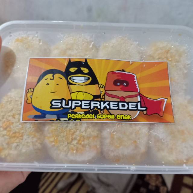 

BARU ! SUPERKEDEL ( PERKEDEL ISI DAGING ENAK MURAH PRAKTIS ) 30 K ISI 15