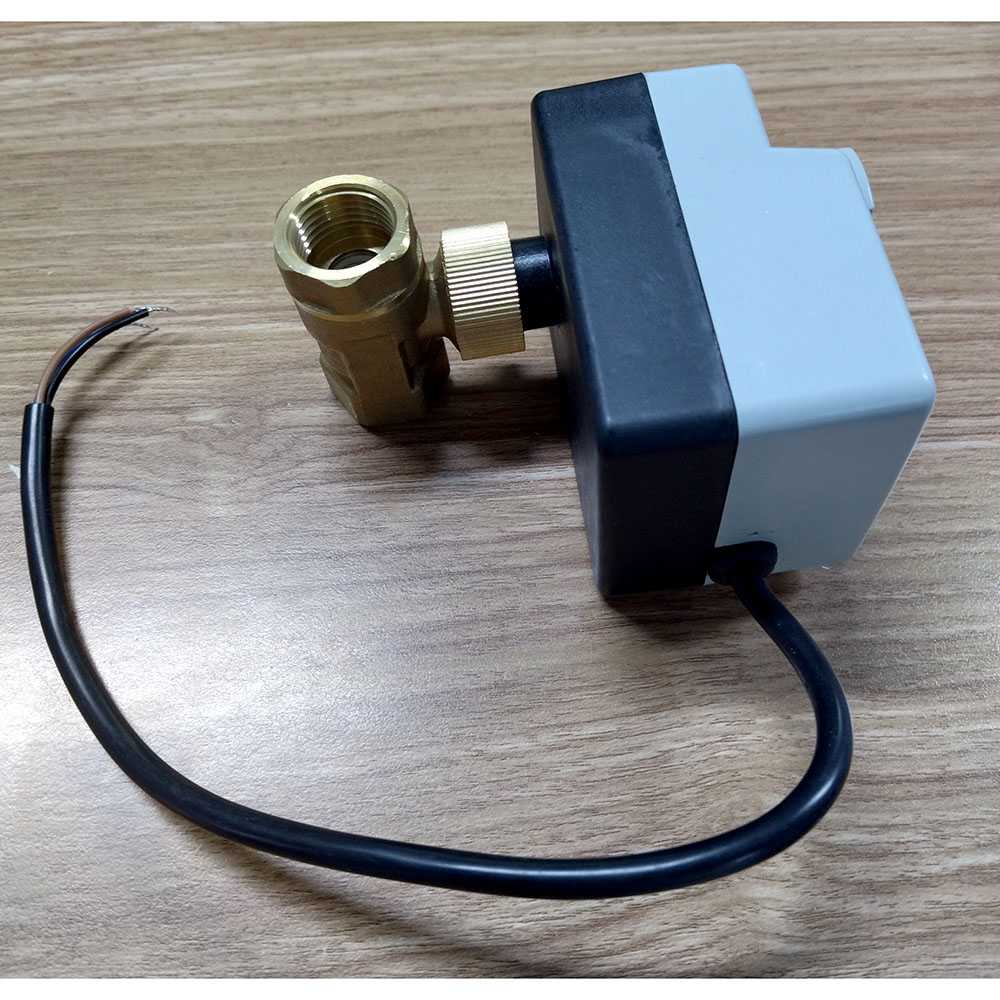 NBCJ Brass Motorized Ball Valve Electric Actuator 2 Way DN15 BV2012-32