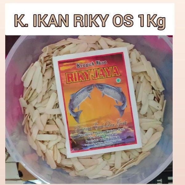 

[PROMO V7L71] Kerupuk Ikan Tenggiri Riky OS Mentah 1Kg