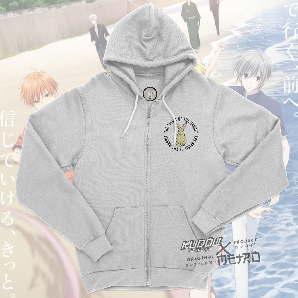 Jaket Sohma Momiji Anime Fruits Basket Character Manga Cotton Fleece Premium