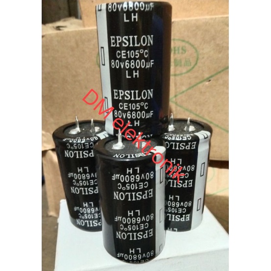 elco 80v 6800uf Epsilon ORI