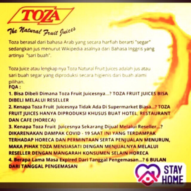 

Toza Fruit Juice Lemon 5Liter