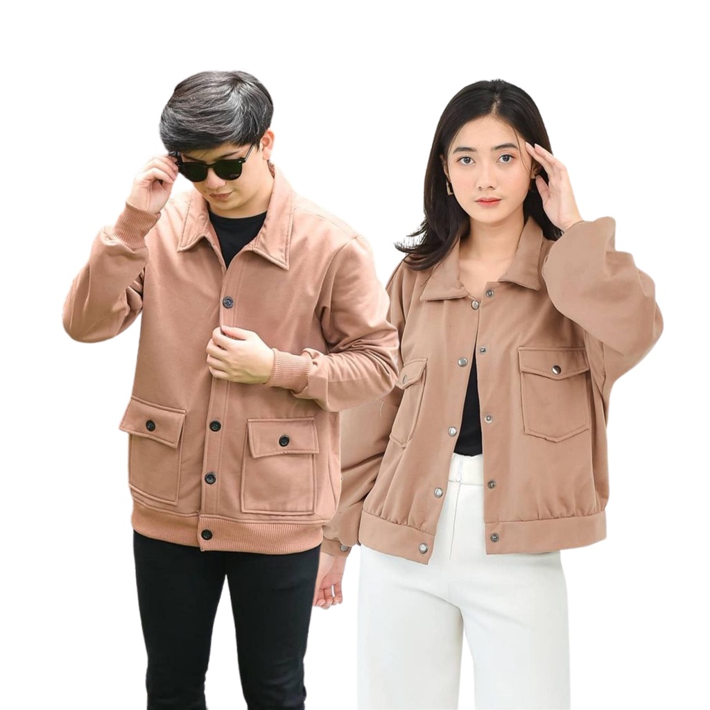 OlinXRaihan - Jaket Button Couple Terbaru