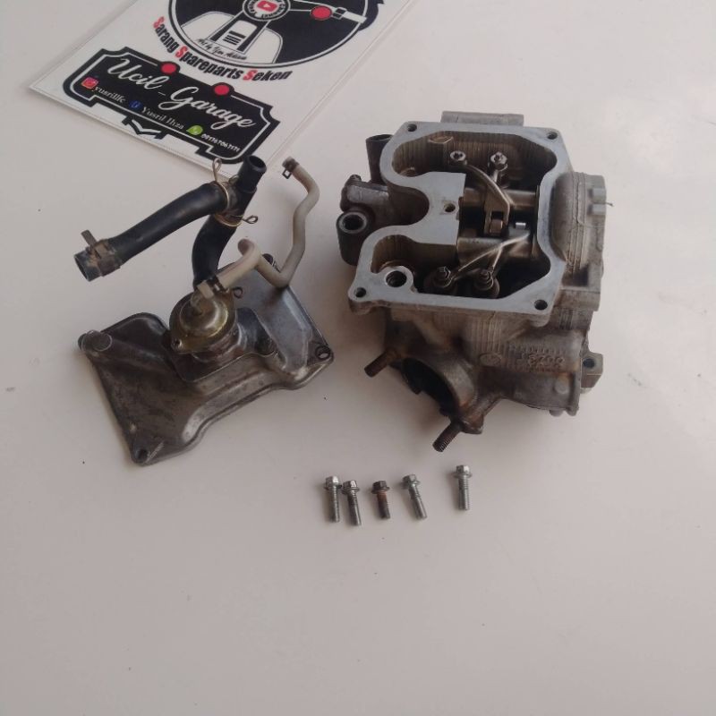CYLINDER HEAD KOP YAMAHA VIXION OLD HEAD VIXION LAMA SEKEN ASLI ORIGINAL