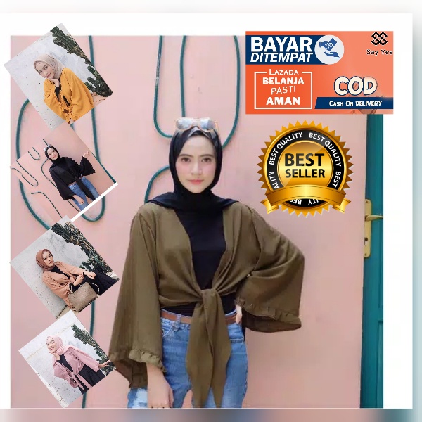 OUTER CROP RUFLE / OUTER WANITA JUMBO-1