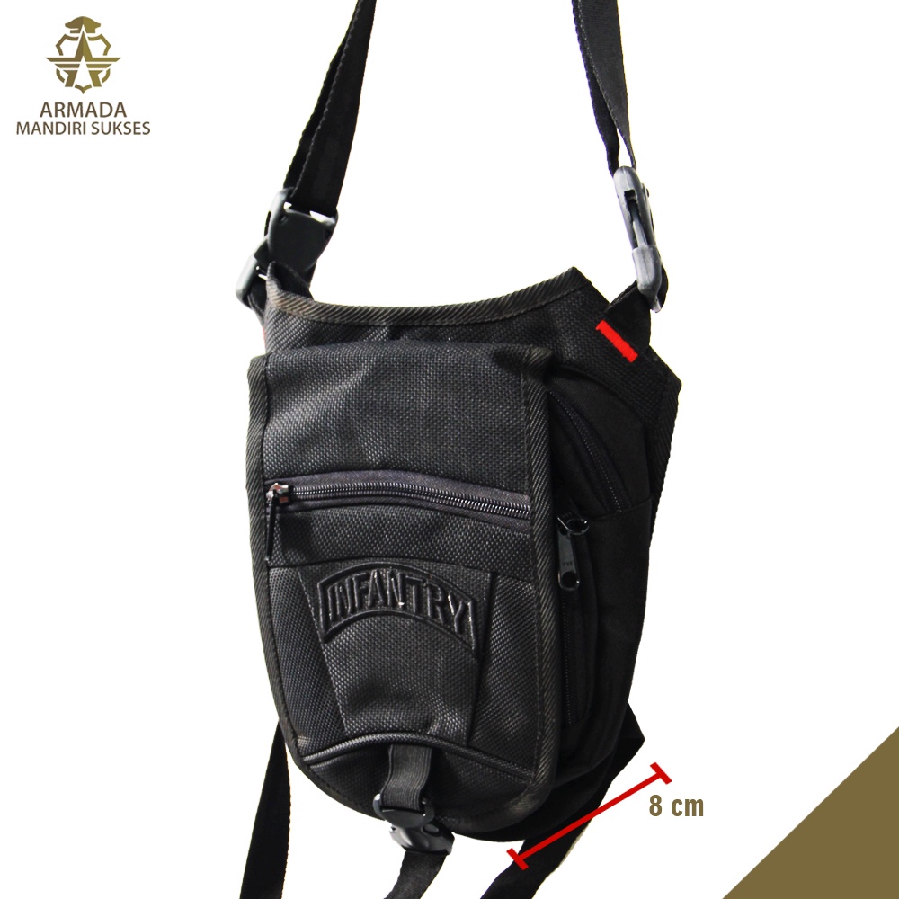 Tas Selempang Logo Infanteri - Waist Bag Logo Infanteri