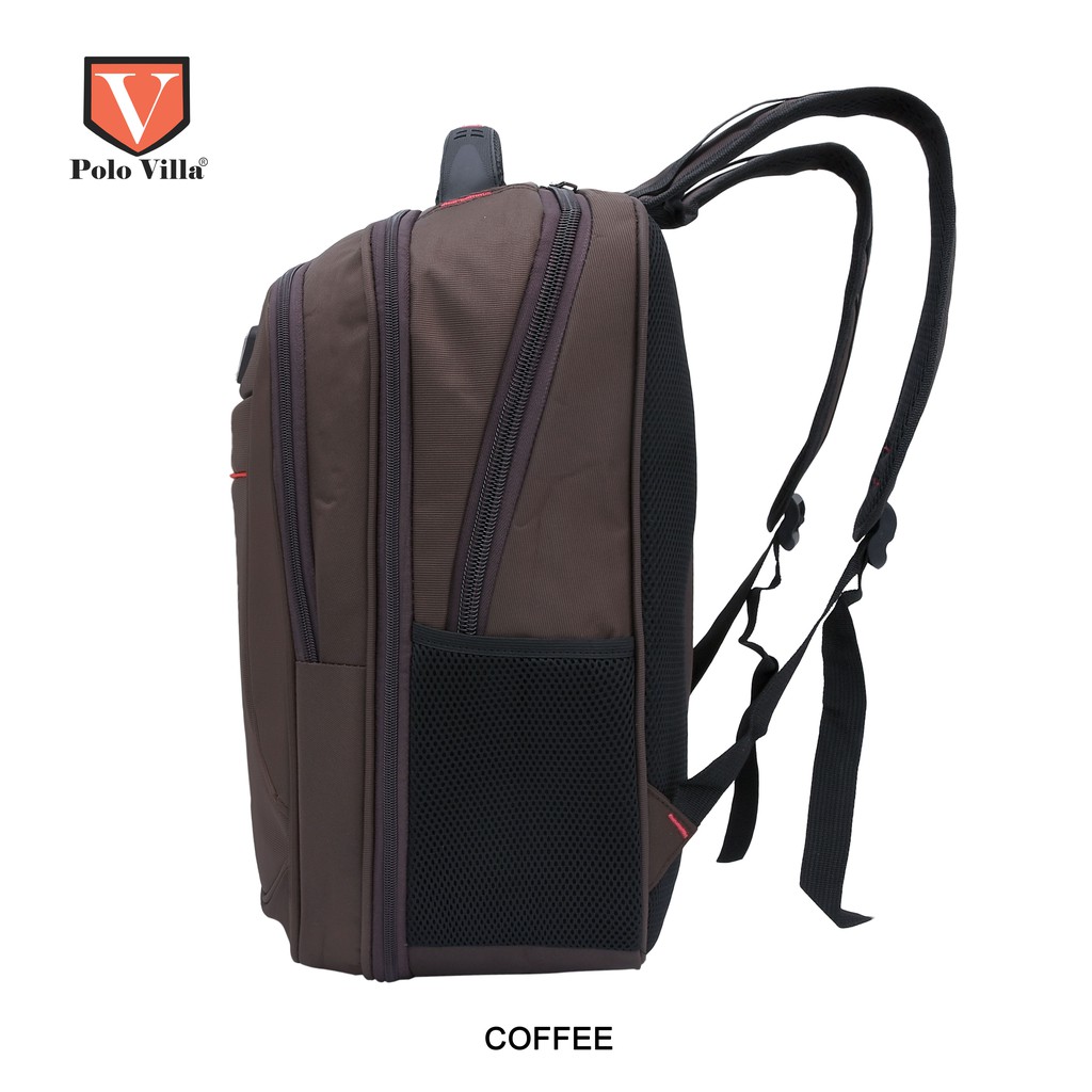 (TSI) Polo Villa Posh-lite Gentlemen Backpack 9104 Tas Sekolah