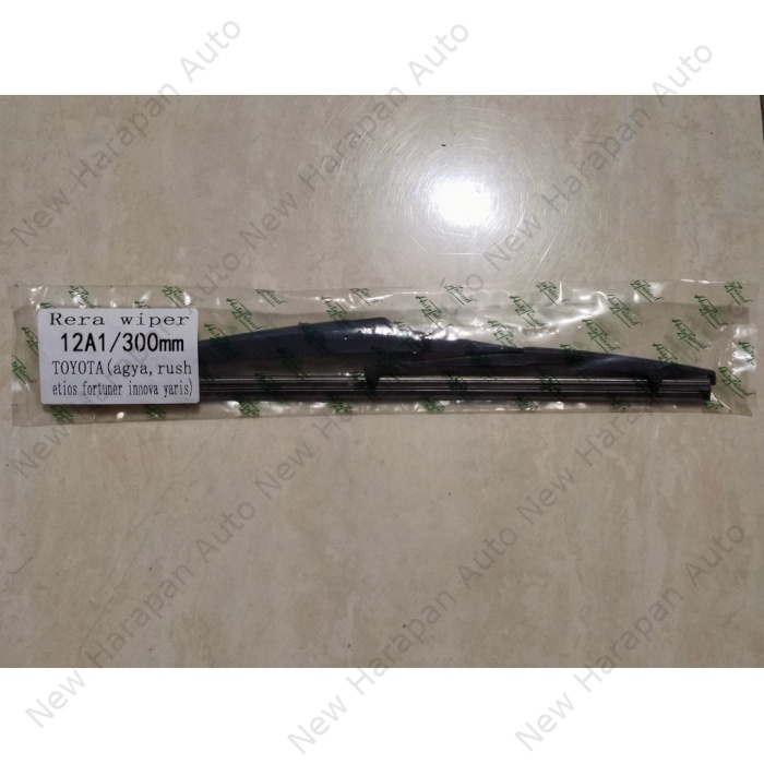 Wiper Blade Rear 12A Belakang 12" 30cm Toyota Agya-Ayla-Calya-Sigra-Rush-Terios-Etios-Sienta-Yaris