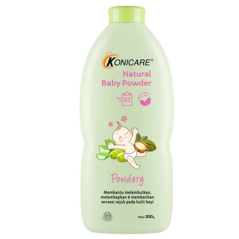 Konicare natural baby powder 200gr