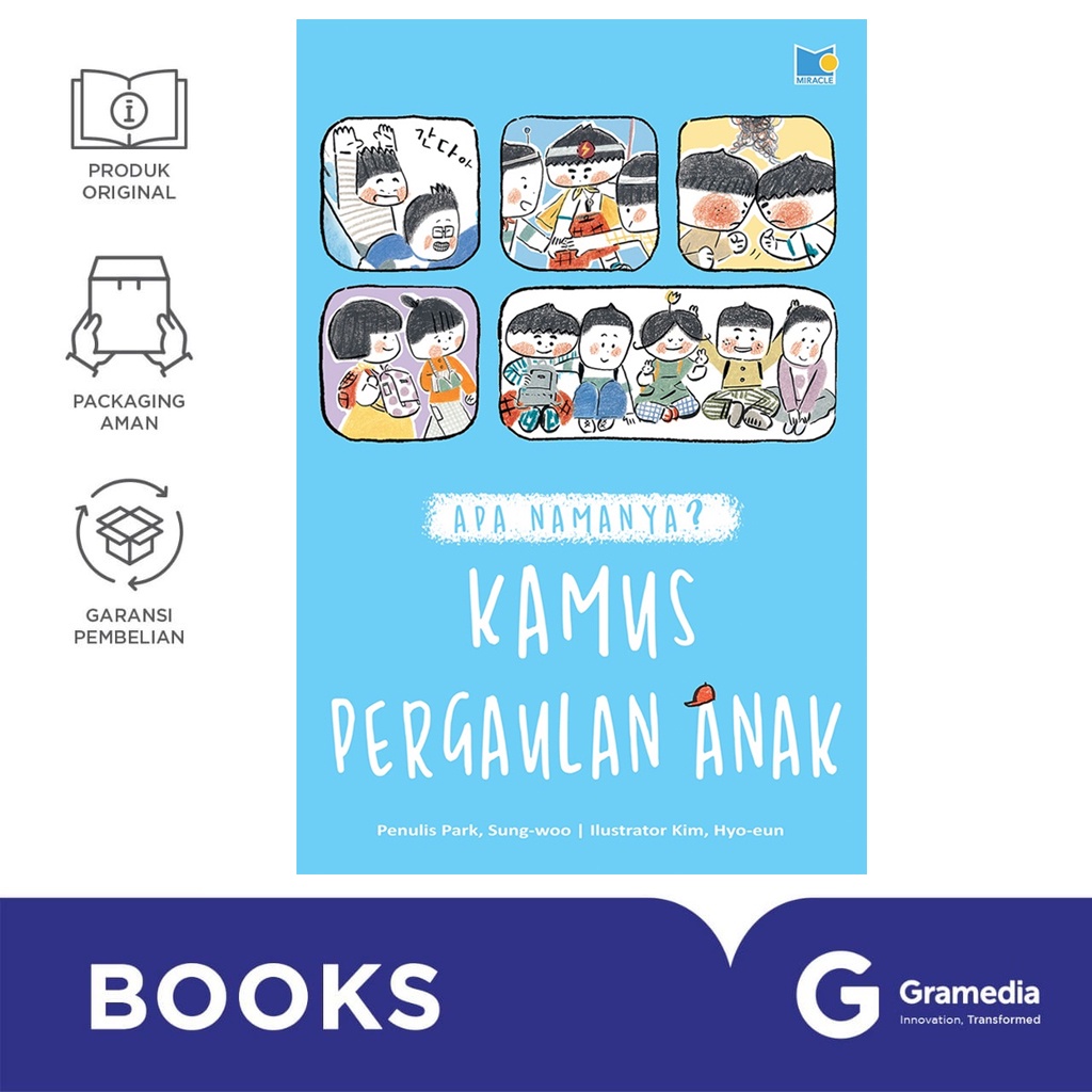 Gramedia Bali - Apa Namanya? Kamus Pergaulan Anak