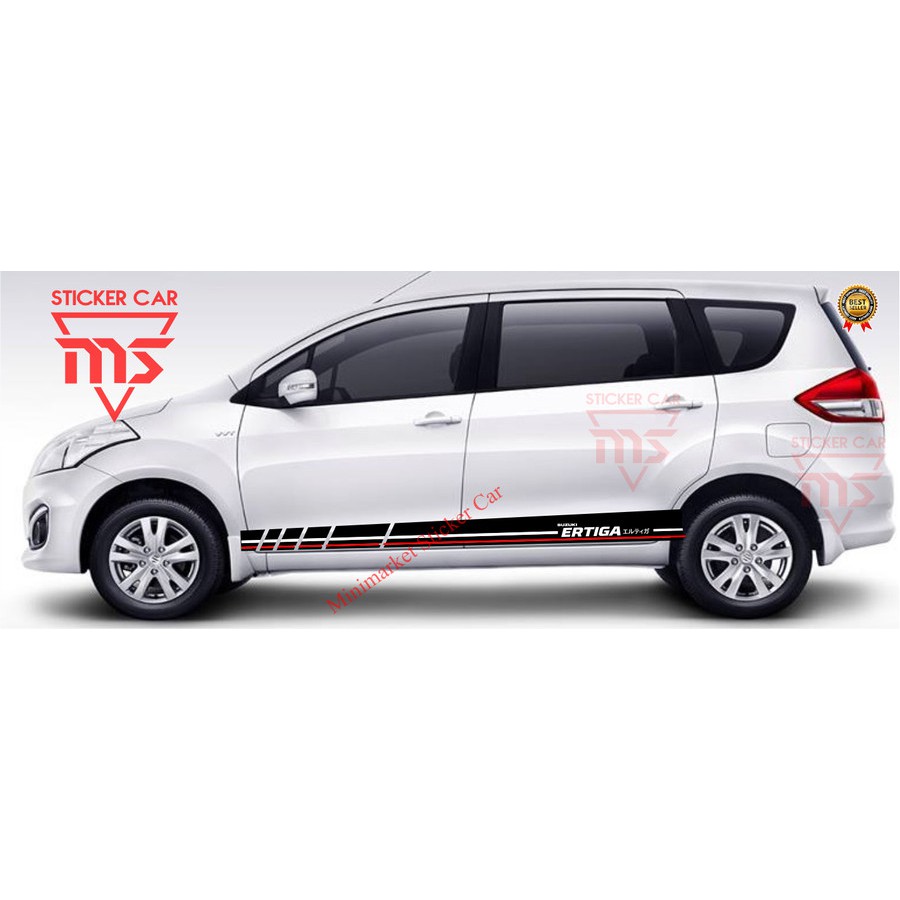 stiker ertiga sticker mobil suzuki ertiga all new ertiga xl7 sport
