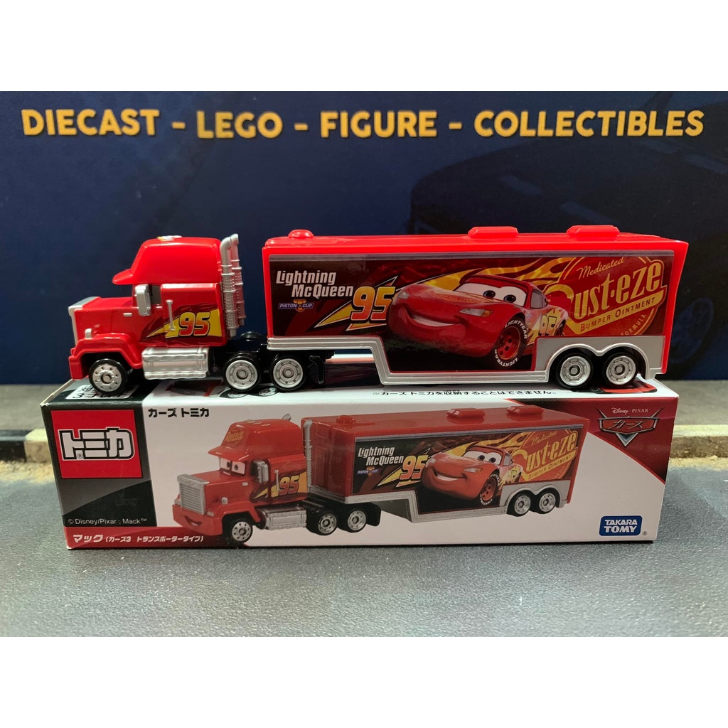 Tomica Long Disney Cars 3 Mack New Box Design