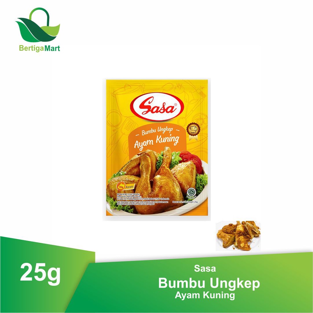 

Sasa Bumbu Ayam Kuning 25 gr