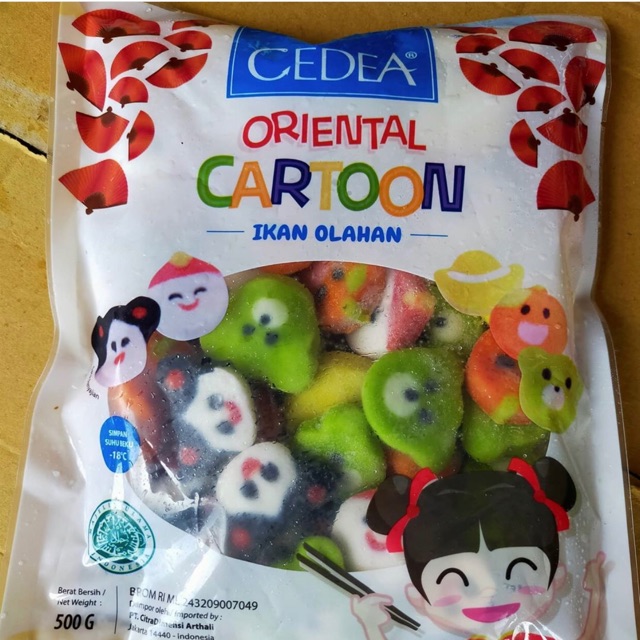 

cedea cartoon 500gr