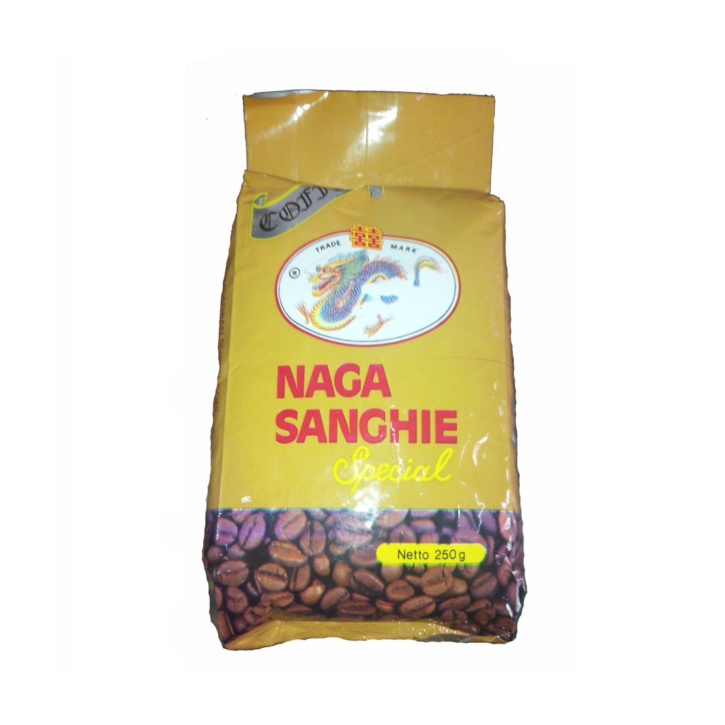 

Kopi NAGA SANGHIE Arabica Robusta Special 250 Gr