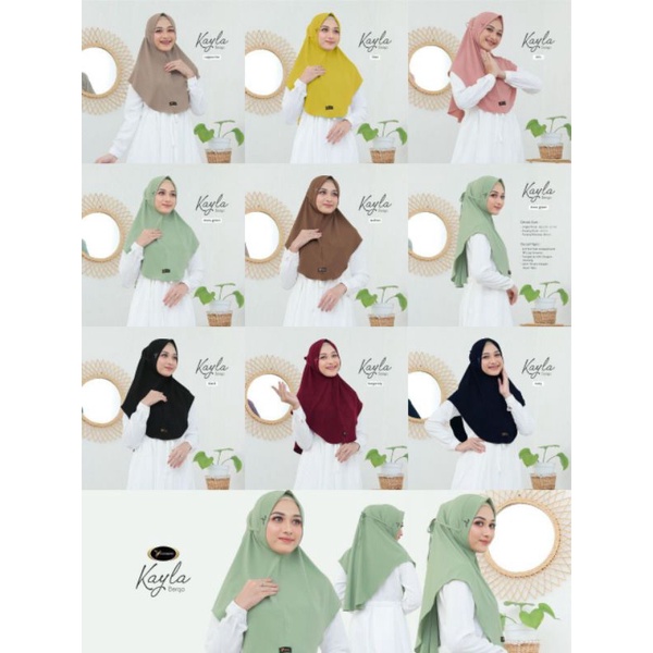 Bergo kayla best seller Ori yessana