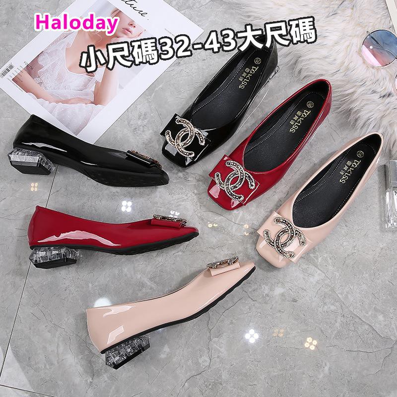 sepatu block heels