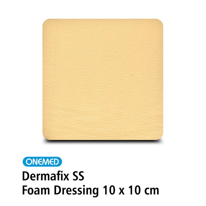 Dermafix SS Foam Dressing Non Adhesive 10 x 10cm OneMed 1 Pcs OJ