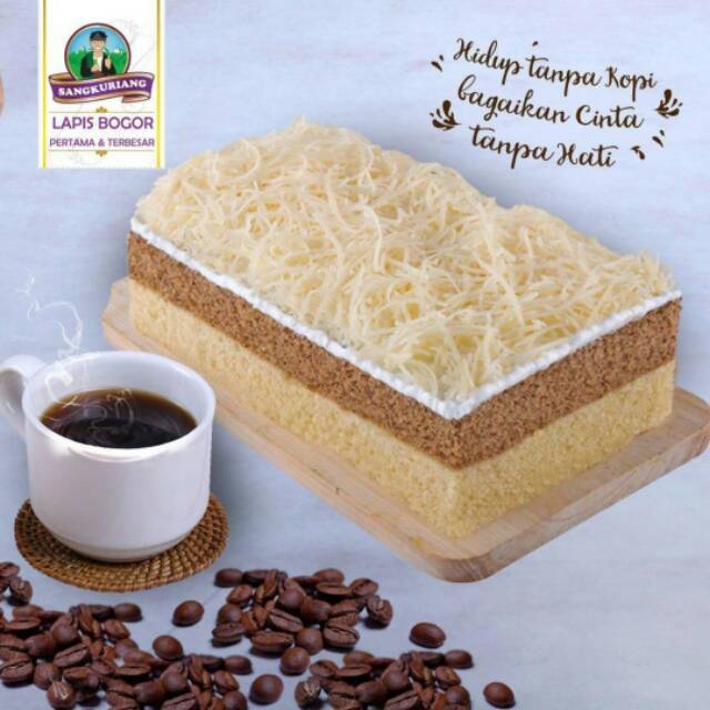 

Lapis Bogor Sangkuriang ( Kopi Susu )