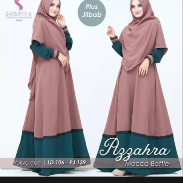Baju wanita set jilbab