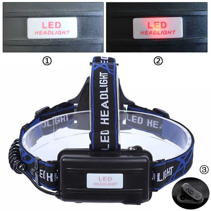 TH 35 Headlamp LED Cree XML L2+Charger Senter Kepala Terang Jarak Jauh Lampu Senter Outdoor