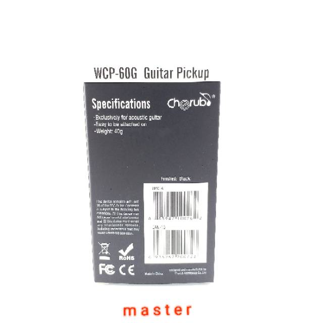 Guitar Pickup Cherub WCP-60G Pickup Gitar