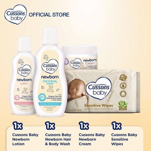 Cussons Baby Newborn Gift Pack Paket Bayi Baru Lahir