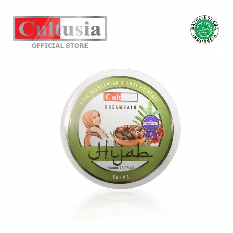 Cultusia Creambath Hijab Moringa Plus Olive 1000 ml