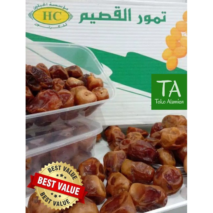

Kurma Sukari Al Qaseem || Kurma Sukkari Al Qassim 500 gr