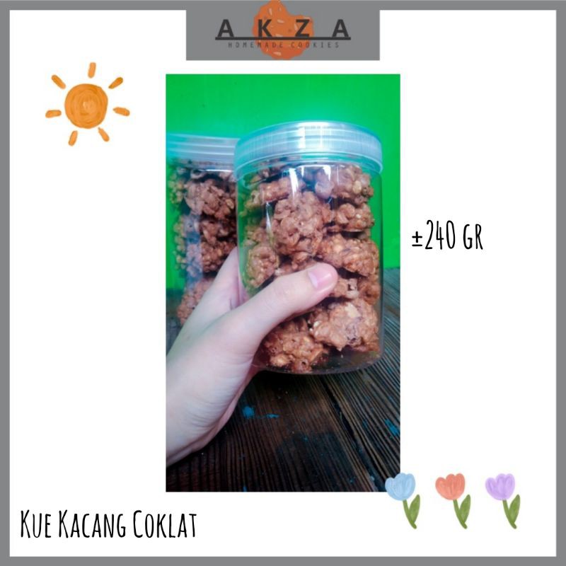 

Kue Kacang Coklat 240gr