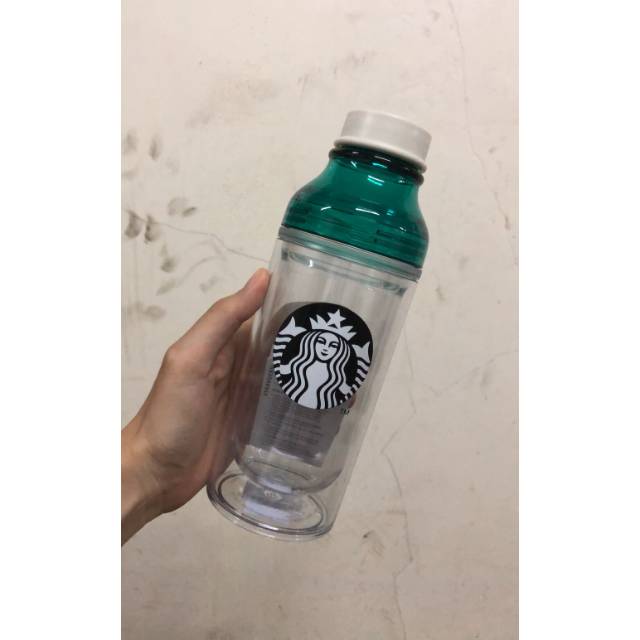 Tumbler Original Starbucks / Tumbler Grande / Botol Minum Starbucks / Tumbler Green and White / Wate