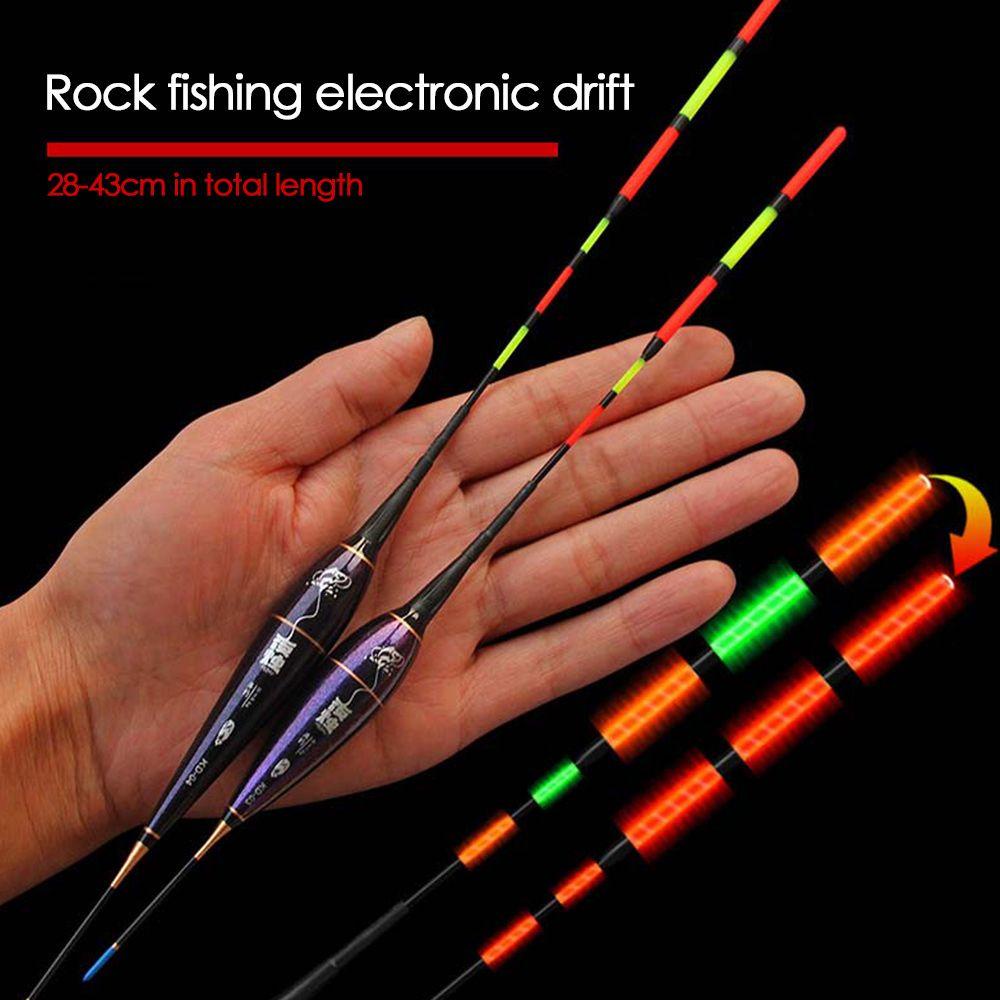 Top Fishing Lure New Lampu LED Berubah Warna Slip Drift Tube Indikator Lampu Stik Pelampung