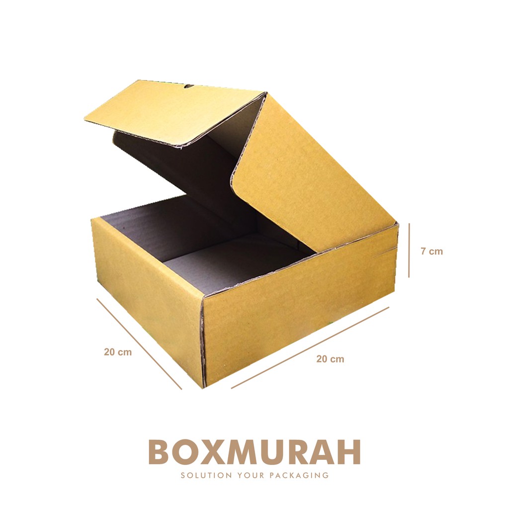 

Kardus/Box - Uk. 20 x 20 x 7 - kardus/box/kemasa/sweetpack/paper/giftbox/hampersbox/kotakkado/gift