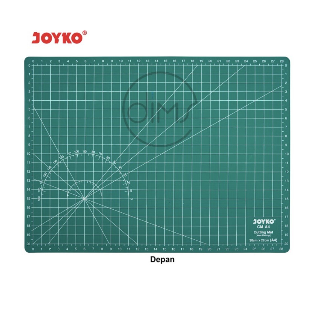 

Cutting Mat A4 JOYKO (30 x 22 x 0.3 cm) Self Healing Murah Bagus