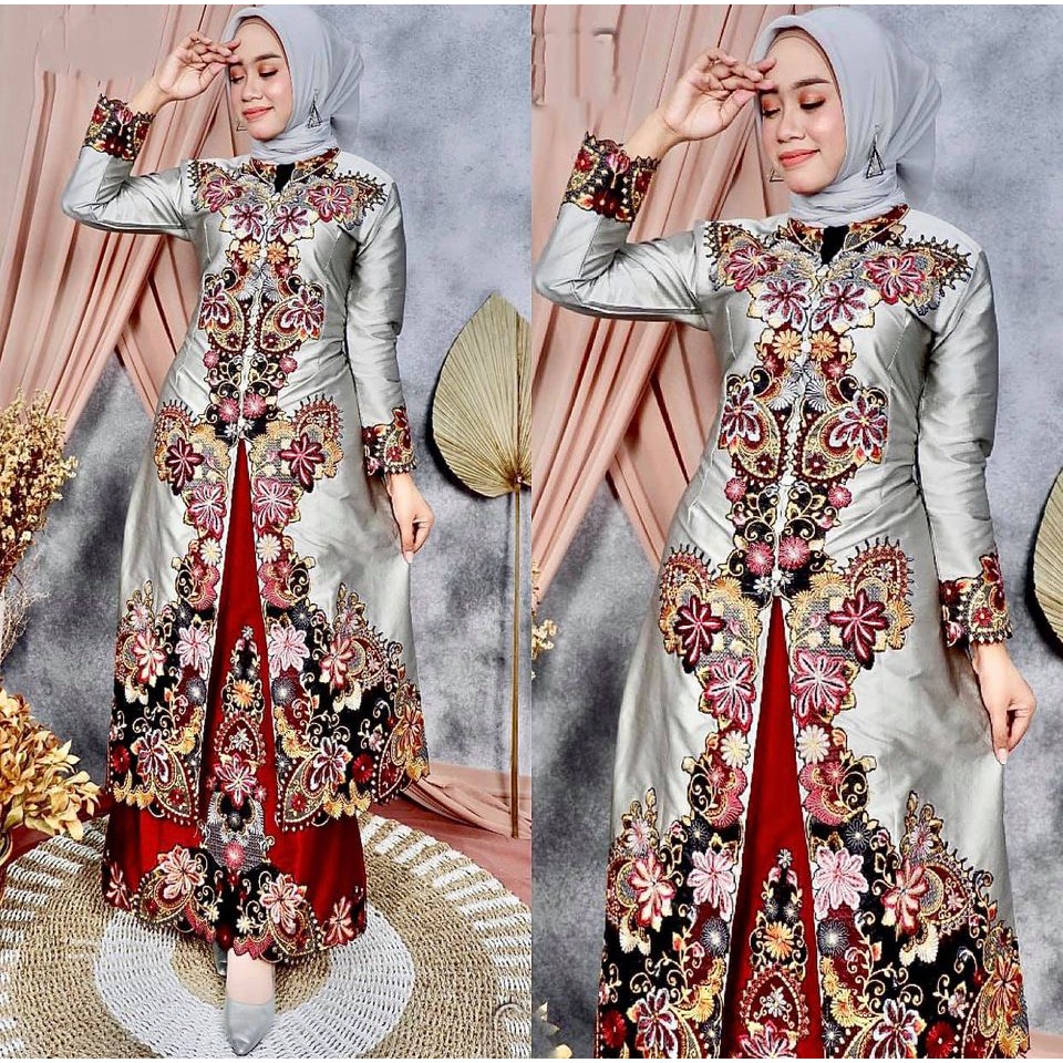 Gamis Abaya Tafeta Kebaya Sapujagat Aneka Pilihan