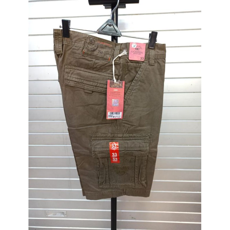 CARDINAL Original Mens Casual Cotton Cargo Short Pant EBV416 B