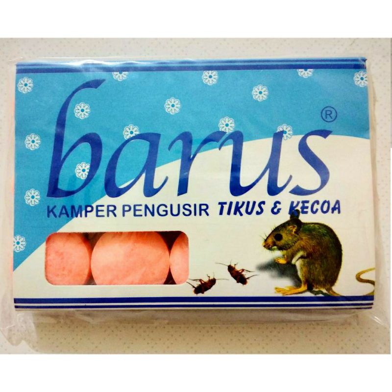 KAPUR BARUS KAMPER PENGUSIR TIKUS & KECOA AMPUH