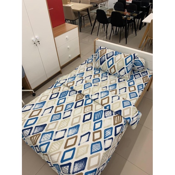 SELMA SET SEPRAI + BED COVER MICROFIBER 120X200 – CHARU