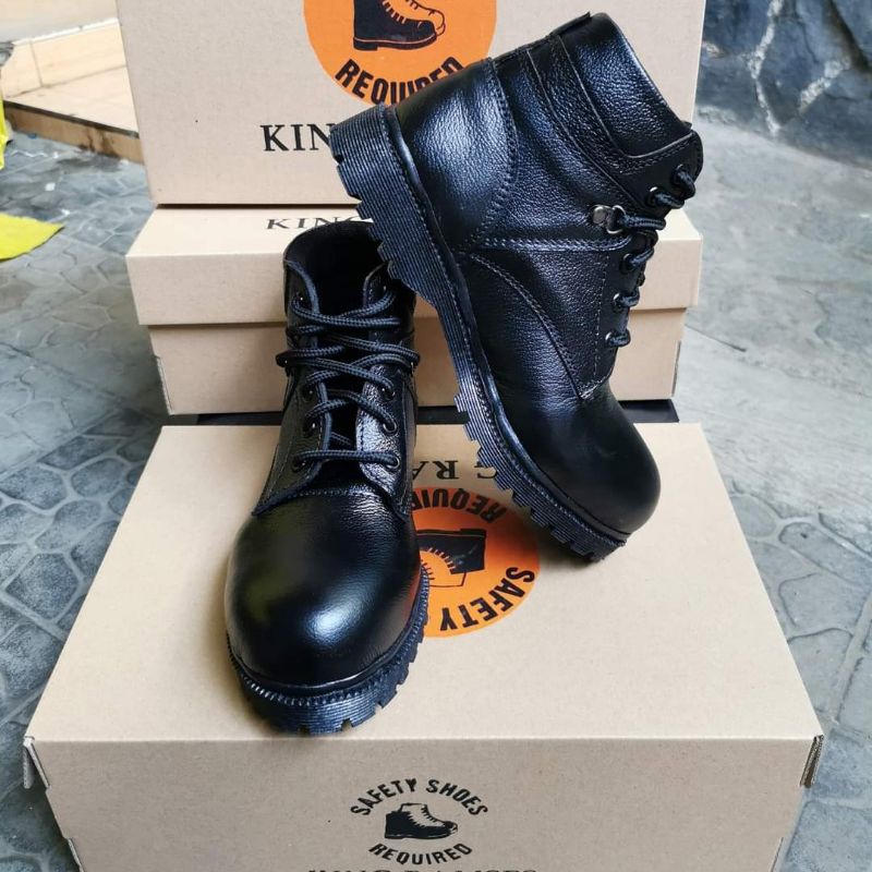 Sepatu Safety Kulit Wanita King Ramses 803 ( Produksi Sendiri )