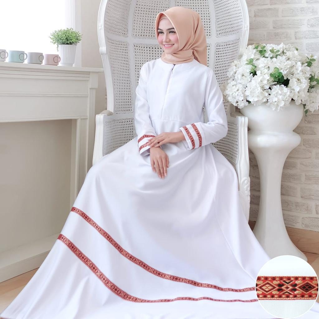 HOPYLOVY - GAMIS MAXI BALOTELLI SONGKET MARLINA