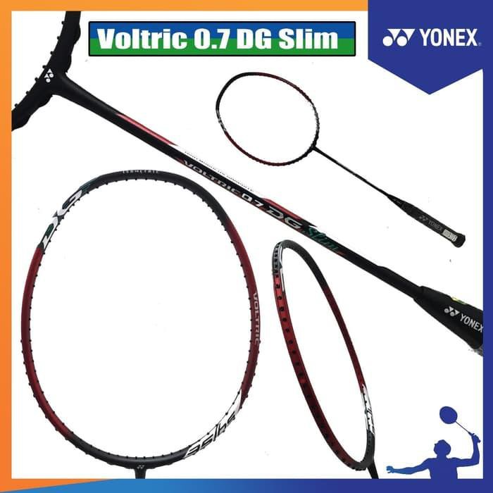 mantul habis badminton RAKET BADMINTON VOLTRIC 0.7 DG SLIM ORIGINAL