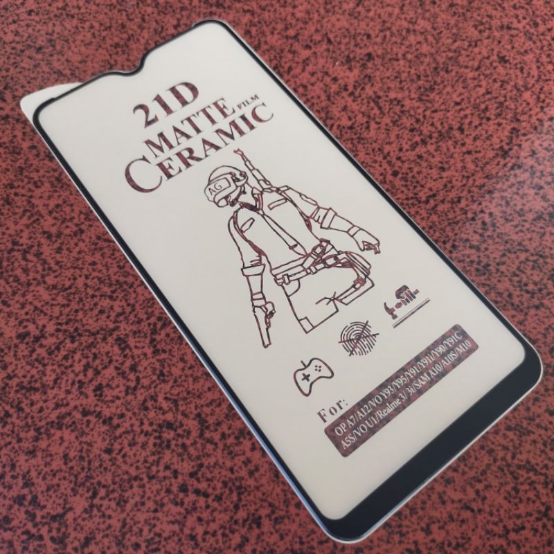 Anti Gores Matte Ceramic Oppo A12